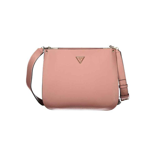 Guess Jeans Pink Polyethylene Handbag - Maison Cuirelle