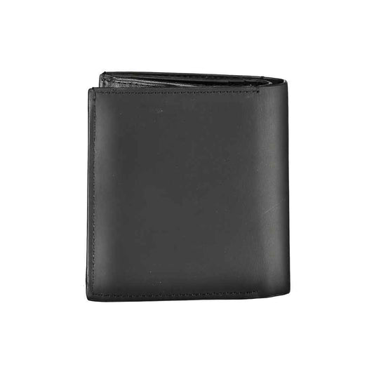 Calvin Klein Black Leather Wallet - Maison Cuirelle
