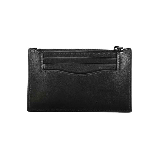 Calvin Klein Black Leather Wallet - Maison Cuirelle