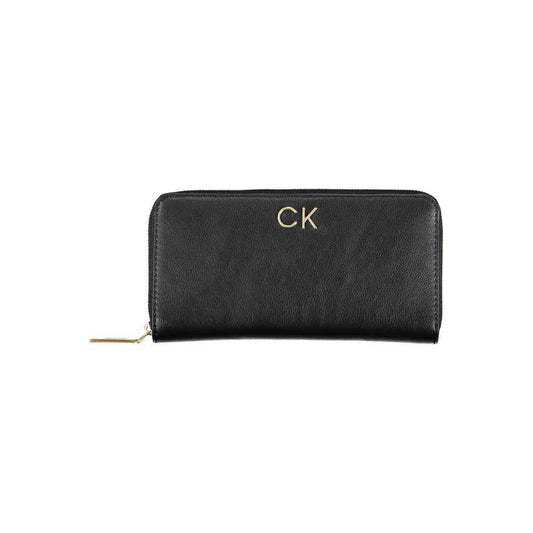Calvin Klein Black Polyester Wallet - Maison Cuirelle