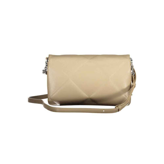 Calvin Klein Beige Polyester Handbag - Maison Cuirelle
