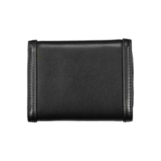 Tommy Hilfiger Black Polyethylene Wallet - Maison Cuirelle
