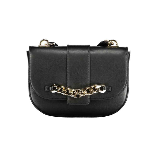 Tommy Hilfiger Black Polyethylene Handbag - Maison Cuirelle