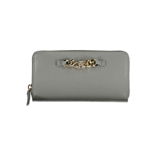 Tommy Hilfiger Gray Polyethylene Wallet - Maison Cuirelle