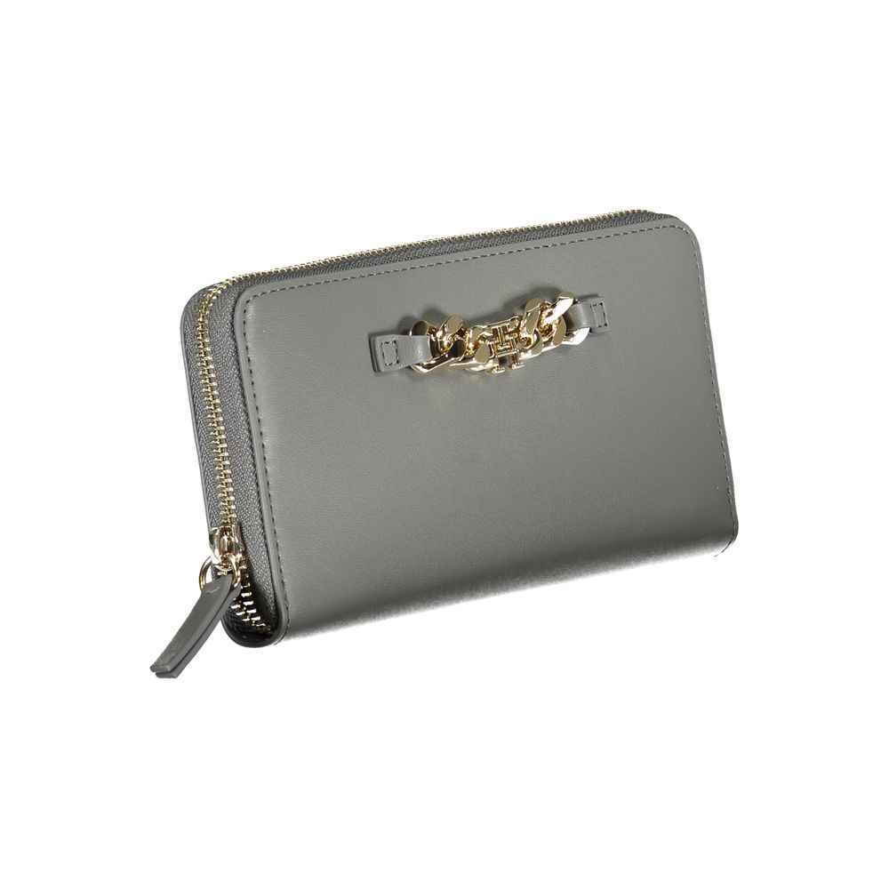 Tommy Hilfiger Gray Polyethylene Wallet - Maison Cuirelle
