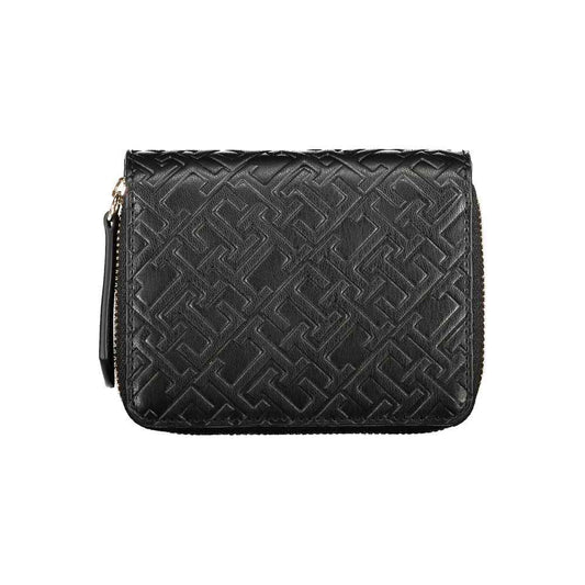 Tommy Hilfiger Black Polyethylene Wallet - Maison Cuirelle