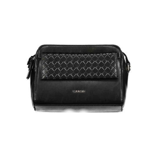Calvin Klein Black Polyester Handbag - Maison Cuirelle
