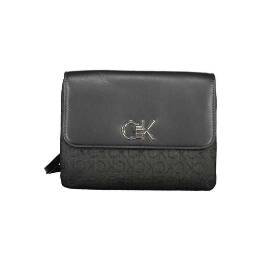 Calvin Klein Black Polyester Handbag - Maison Cuirelle