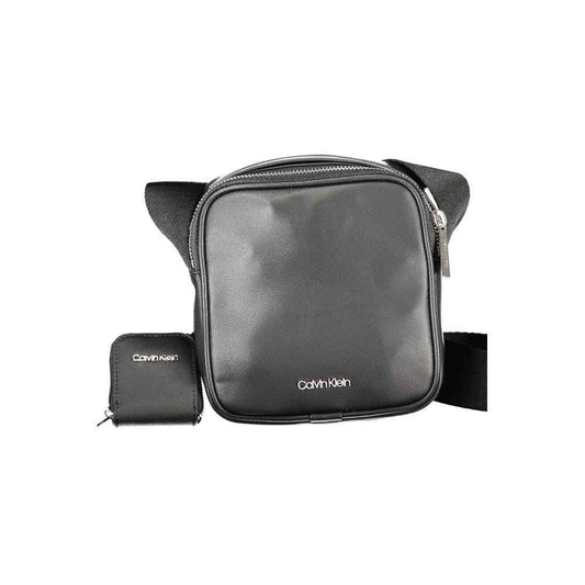 Calvin Klein Black Polyester Shoulder Bag - Maison Cuirelle