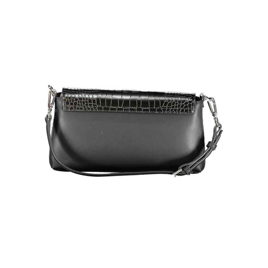 Calvin Klein Black Polyester Handbag - Maison Cuirelle