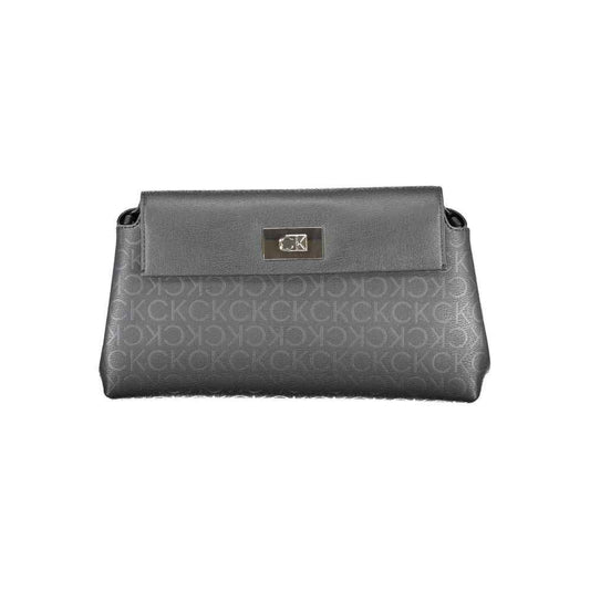 Calvin Klein Black Polyester Handbag - Maison Cuirelle