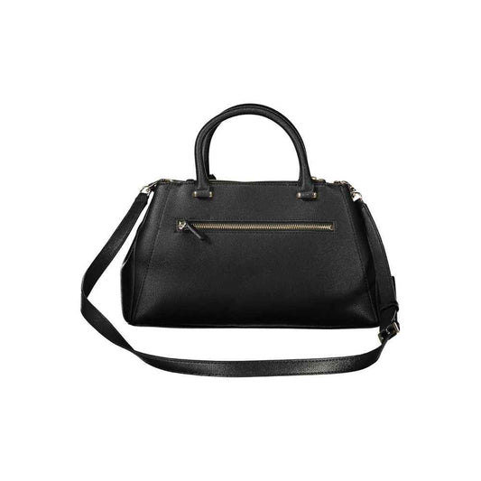 Guess Jeans Black Polyethylene Handbag