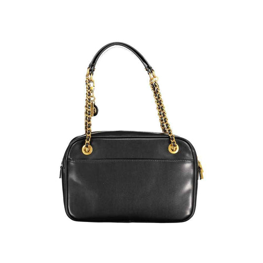 Guess Jeans Black Polyethylene Handbag