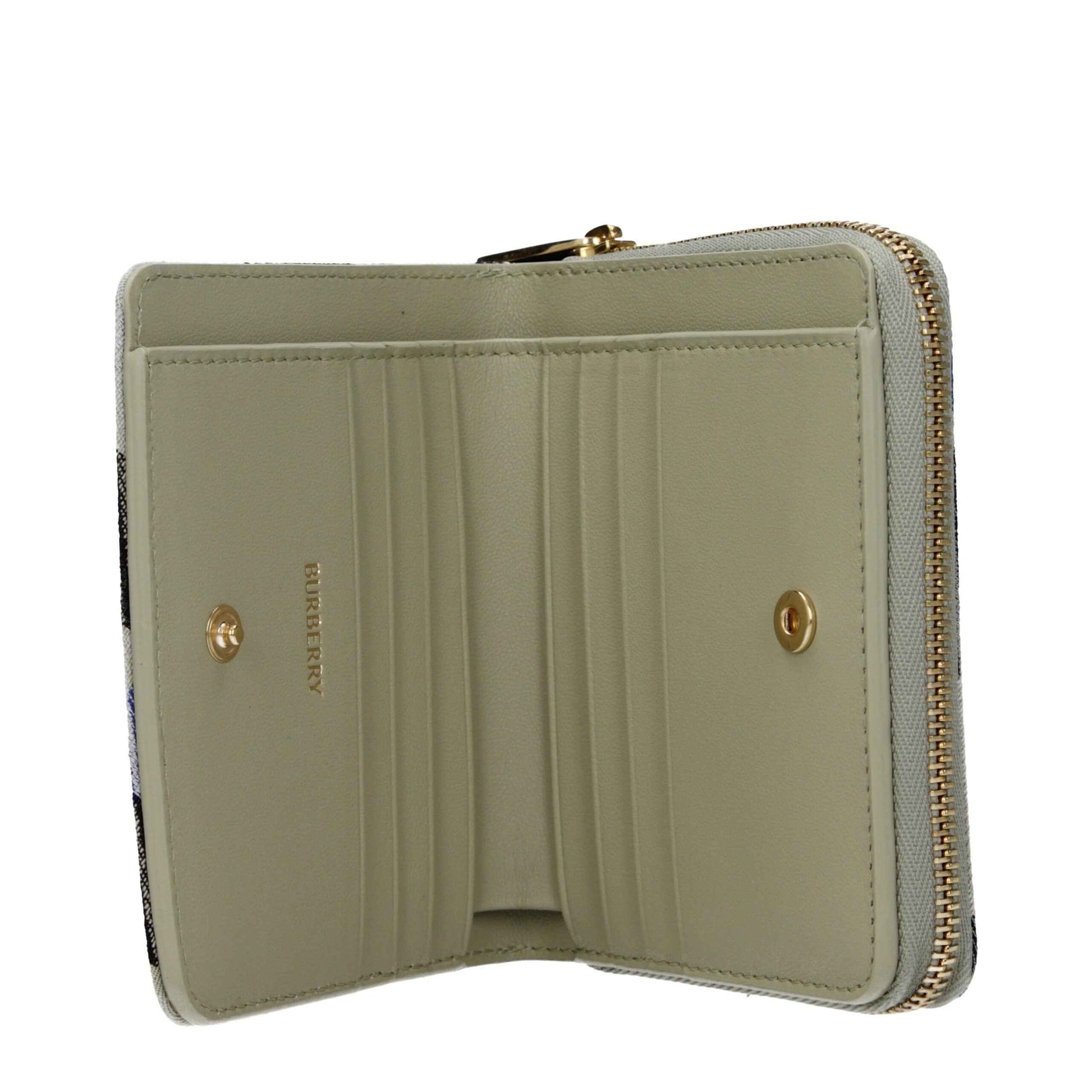 Burberry Beige Fabric Wallets