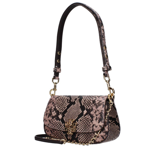 Tory Burch Pink Leather Shoulder Bags