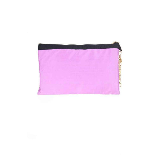 Patrizia Pepe Purple Silk Handbag - Maison Cuirelle