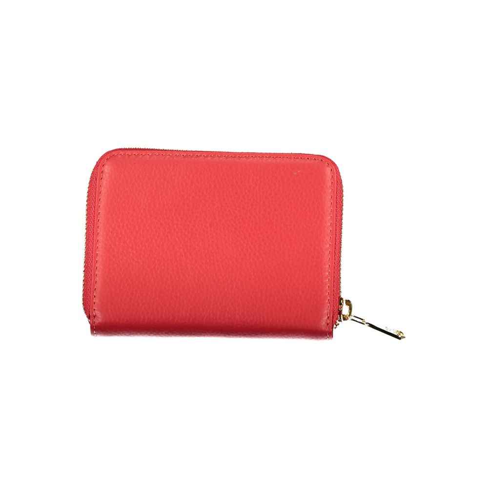 Patrizia Pepe Red Polyethylene Wallet - Maison Cuirelle