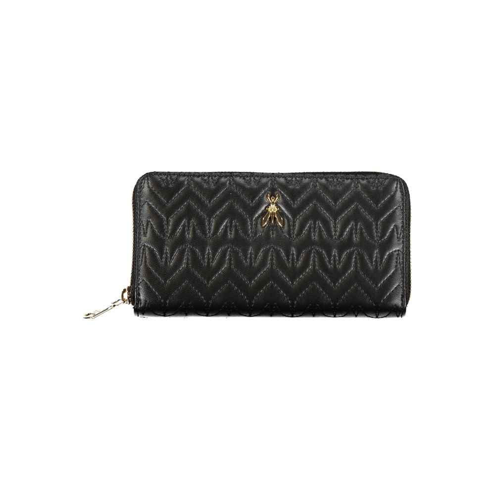 Patrizia Pepe Black Polyethylene Wallet - Maison Cuirelle