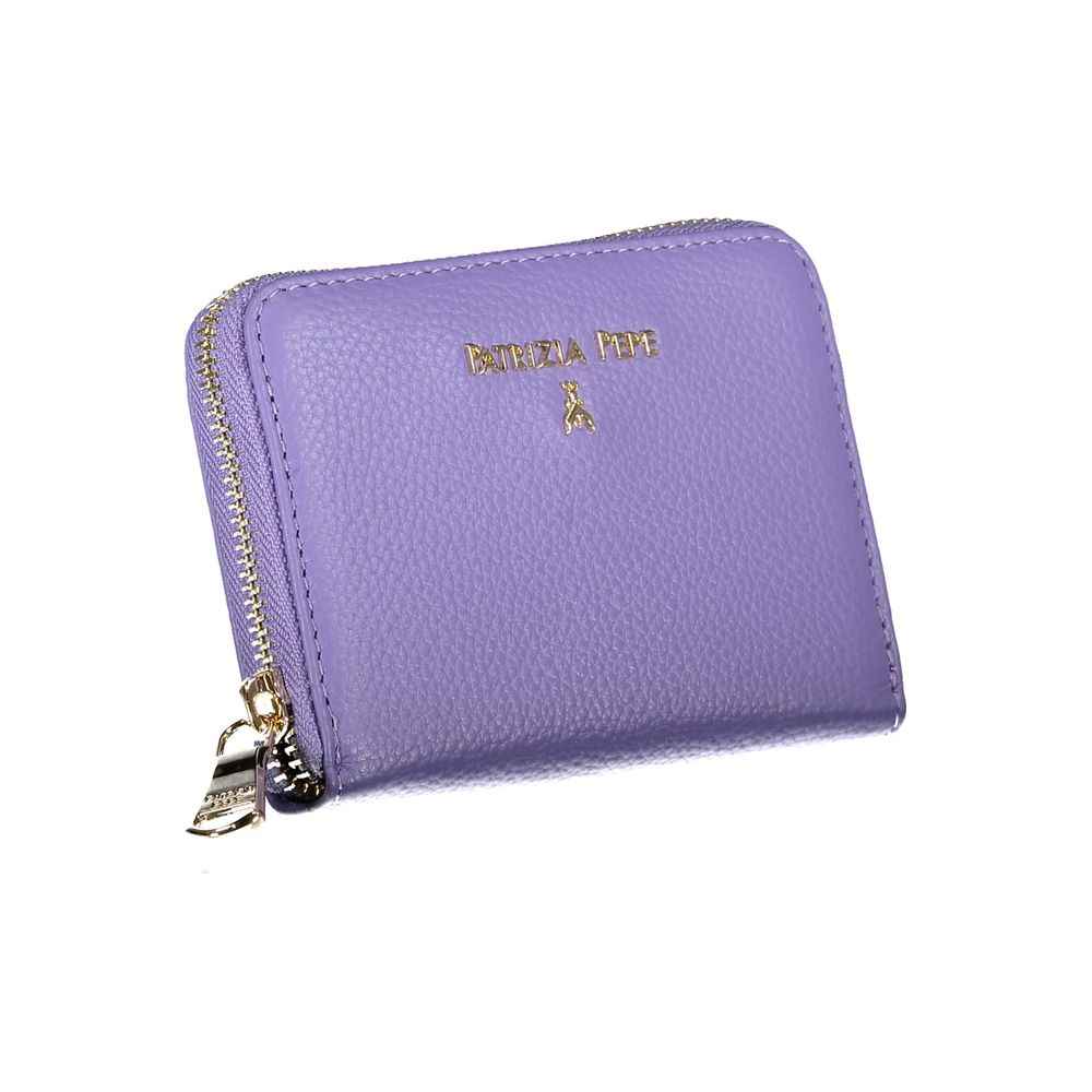 Patrizia Pepe Purple Polyethylene Wallet - Maison Cuirelle