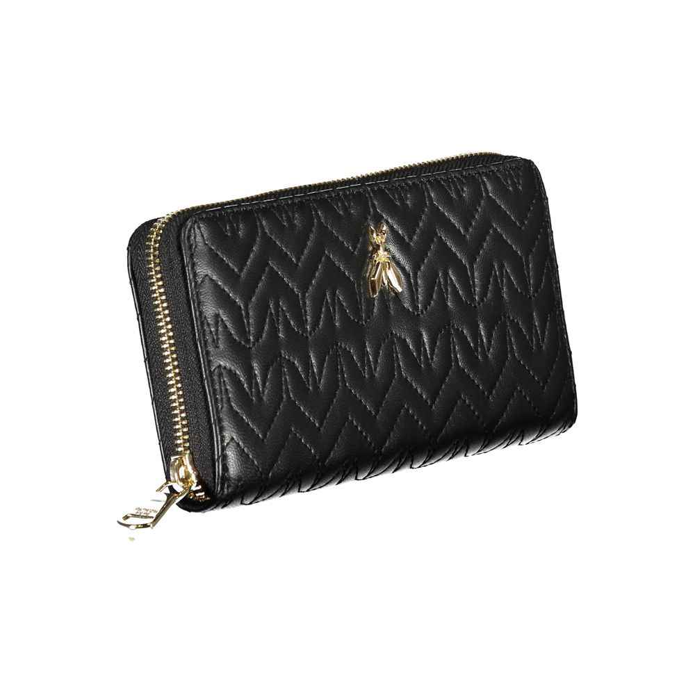 Patrizia Pepe Black Polyethylene Wallet - Maison Cuirelle