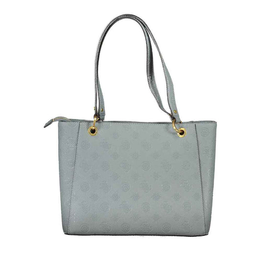 Guess Jeans Blue Polyethylene Handbag