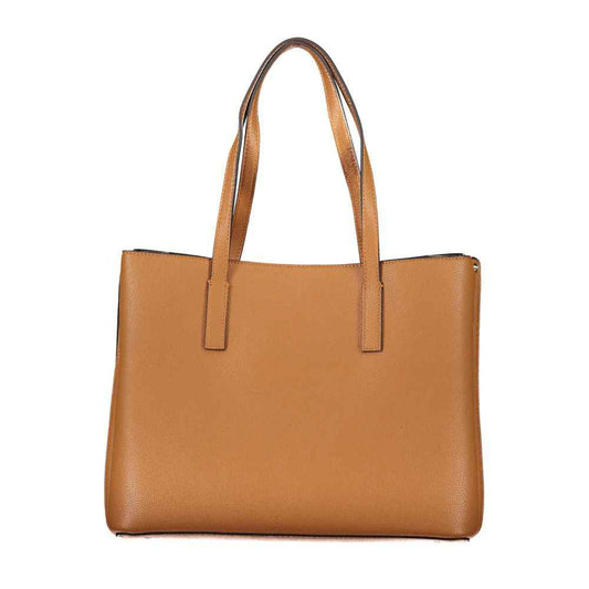 Guess Jeans Brown Polyethylene Handbag - Maison Cuirelle