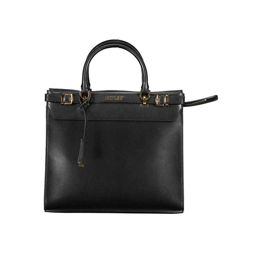 Guess Jeans Black Polyethylene Handbag - Maison Cuirelle