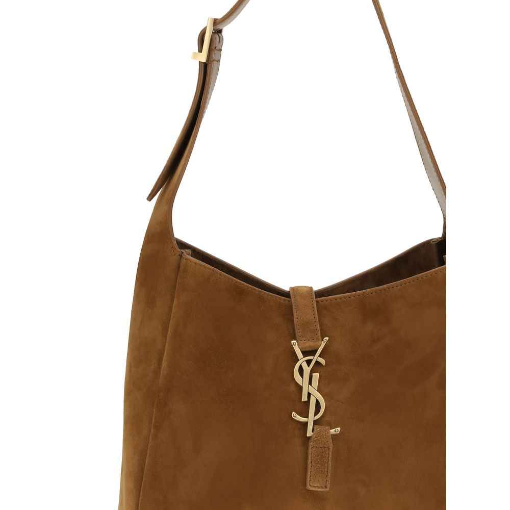 Saint Laurent Le 5 à 7 suede Shoulder Bag