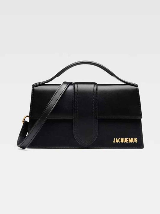 Jacquemus Le Grand Bambino Black Bag - Maison Cuirelle