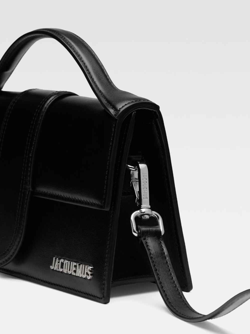 Jacquemus Le Grand Bambino Black Bag - Maison Cuirelle