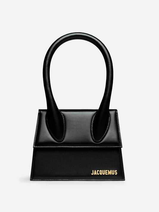 Jacquemus Le Chiquito Moyen Black Bag - Maison Cuirelle