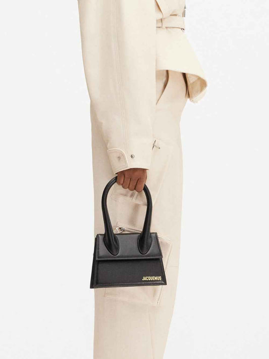 Jacquemus Le Chiquito Moyen Black Bag - Maison Cuirelle