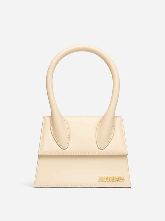 Jacquemus Le Chiquito Moyen Ivory Bag - Maison Cuirelle