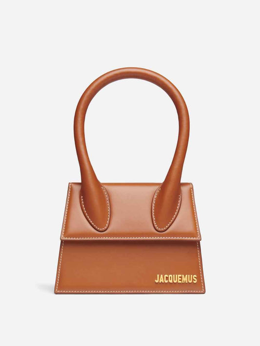 Jacquemus Le Chiquito Moyen Brown Bag - Maison Cuirelle