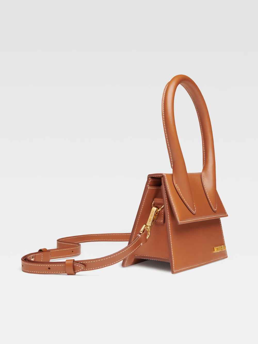 Jacquemus Le Chiquito Moyen Brown Bag - Maison Cuirelle
