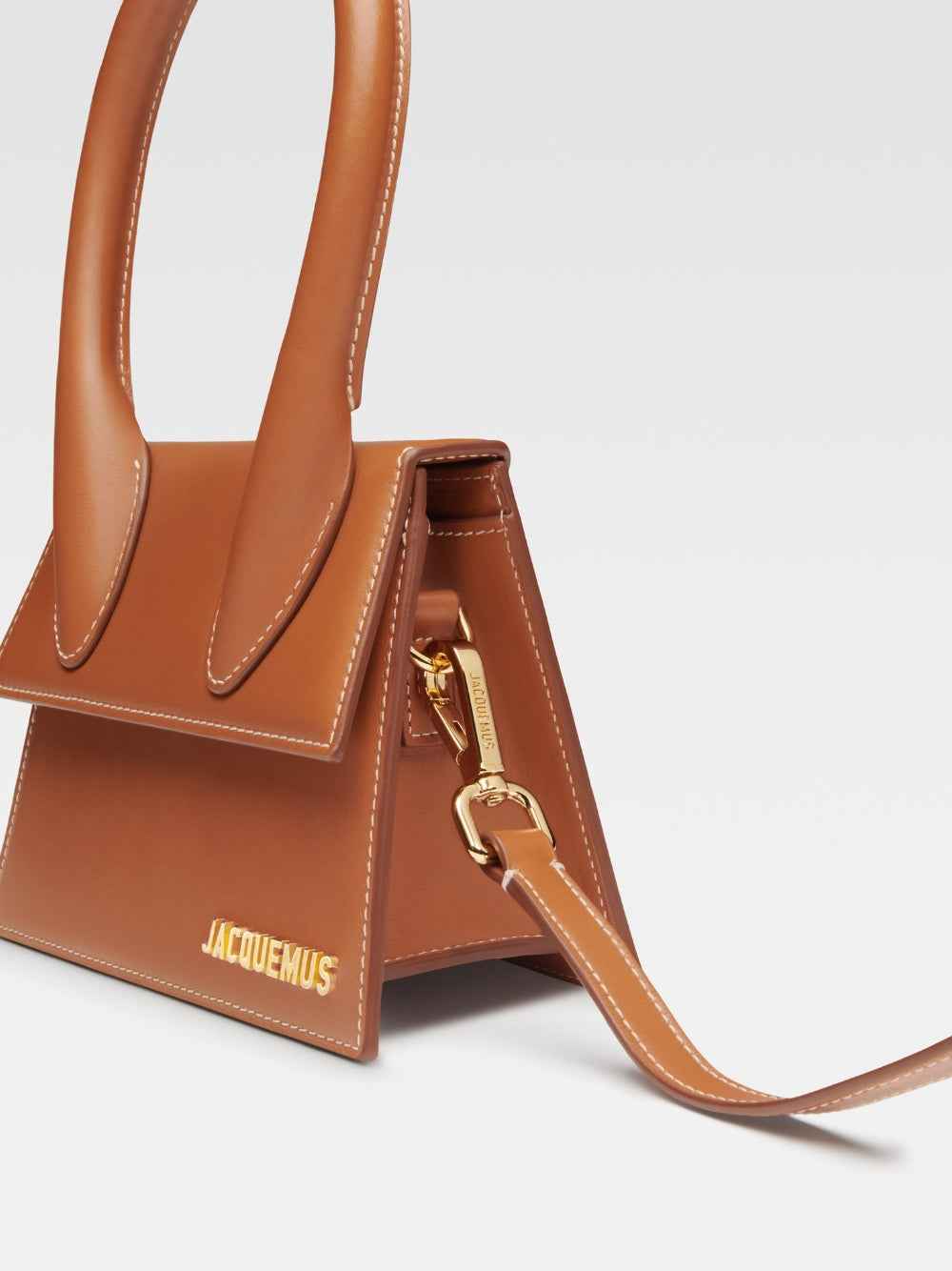 Jacquemus Le Chiquito Moyen Brown Bag - Maison Cuirelle