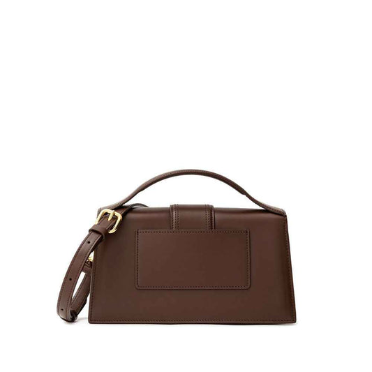 Jacquemus Brown Leather Handbag - Maison Cuirelle