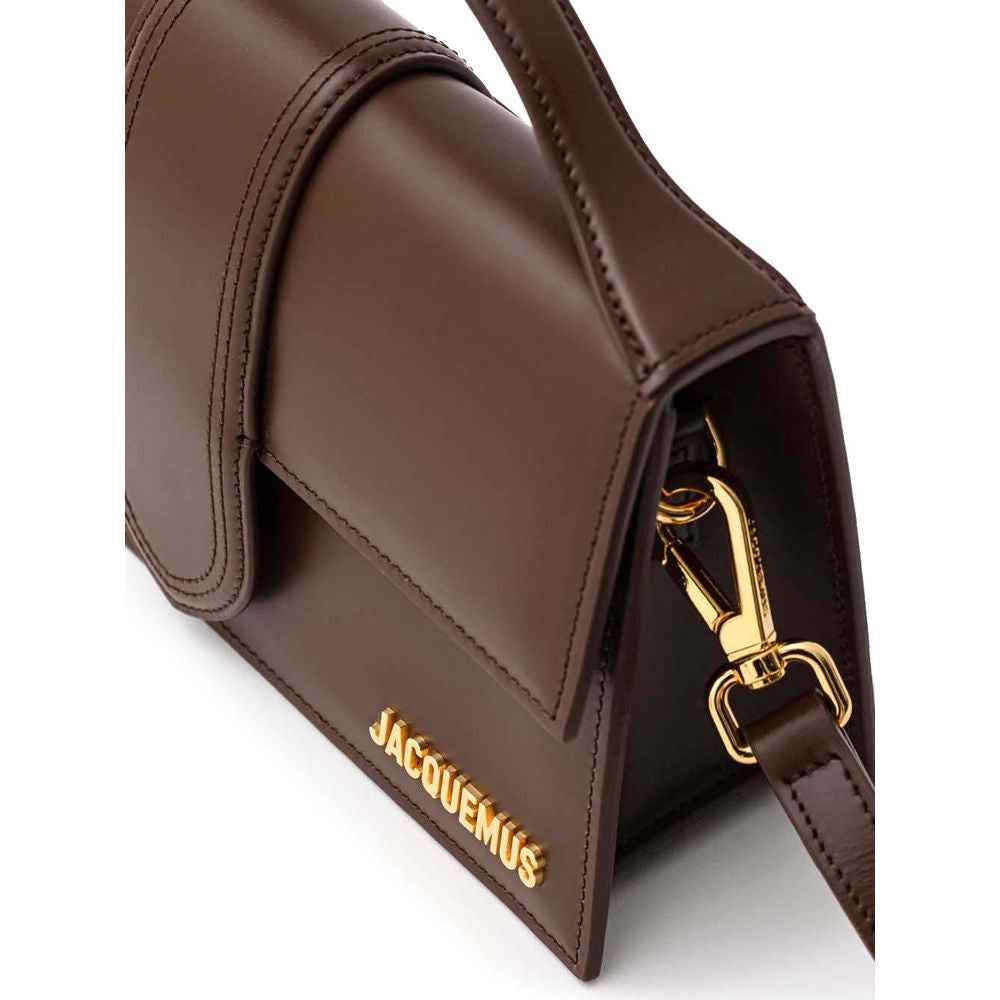 Jacquemus Brown Leather Handbag - Maison Cuirelle