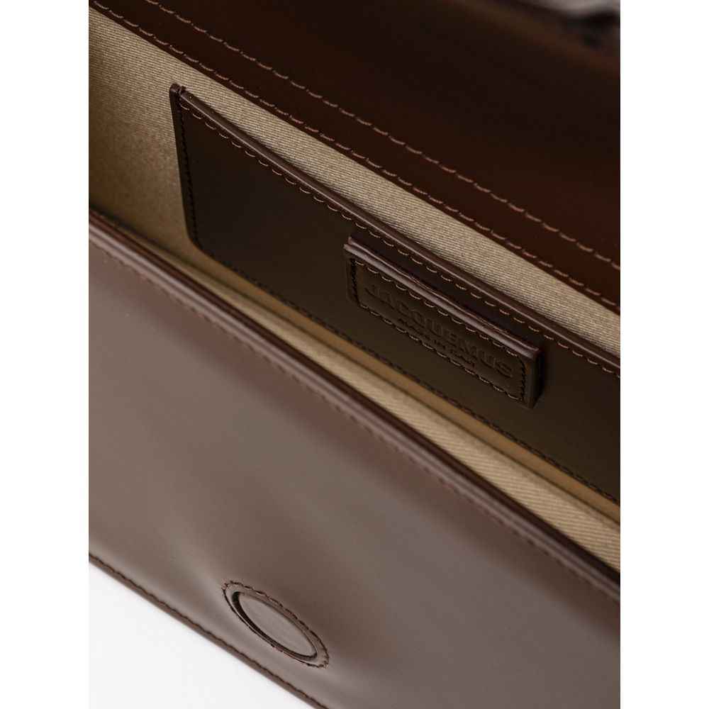 Jacquemus Brown Leather Handbag - Maison Cuirelle
