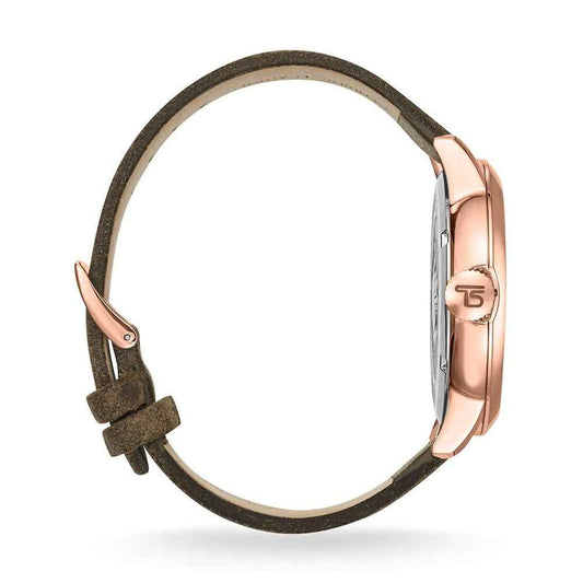 Thomas Sabo Green Leather Watch - Maison Cuirelle