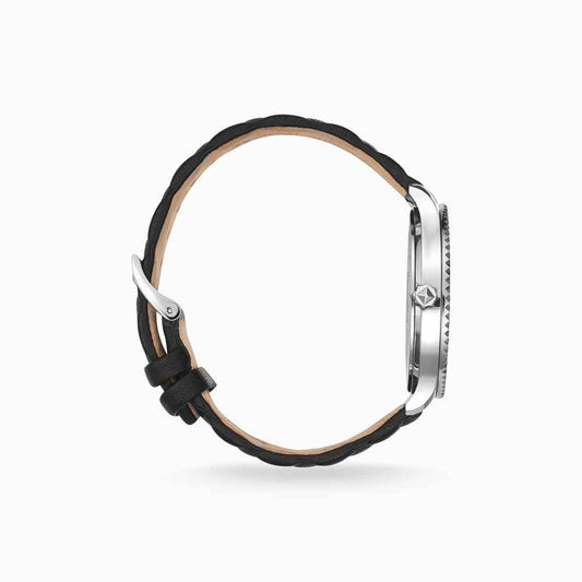 Thomas Sabo Black Leather Watch - Maison Cuirelle