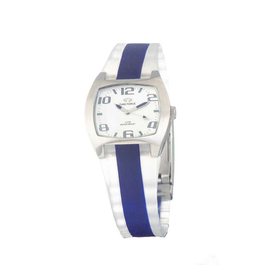 Time Force Blue Rubber Watch - Maison Cuirelle