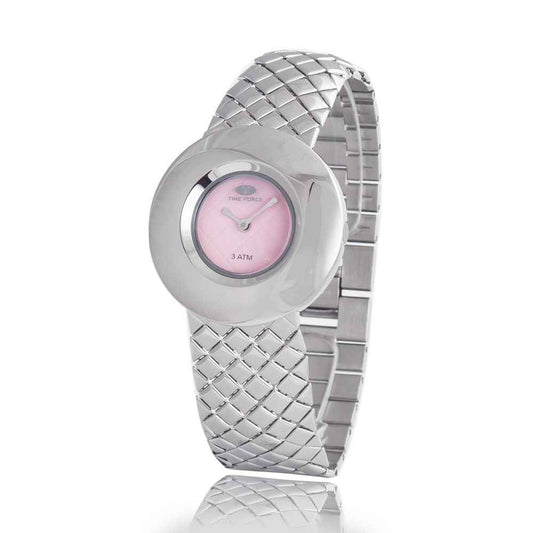 Time Force Silver Stainless Steel Watch - Maison Cuirelle