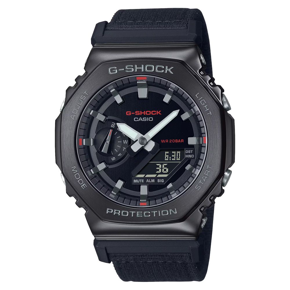 Casio Black Fabric Watch - Maison Cuirelle