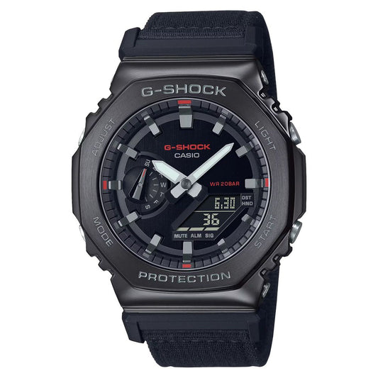 Casio Black Fabric Watch - Maison Cuirelle