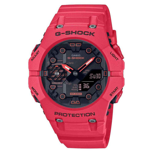 Casio Red Resin Watch - Maison Cuirelle