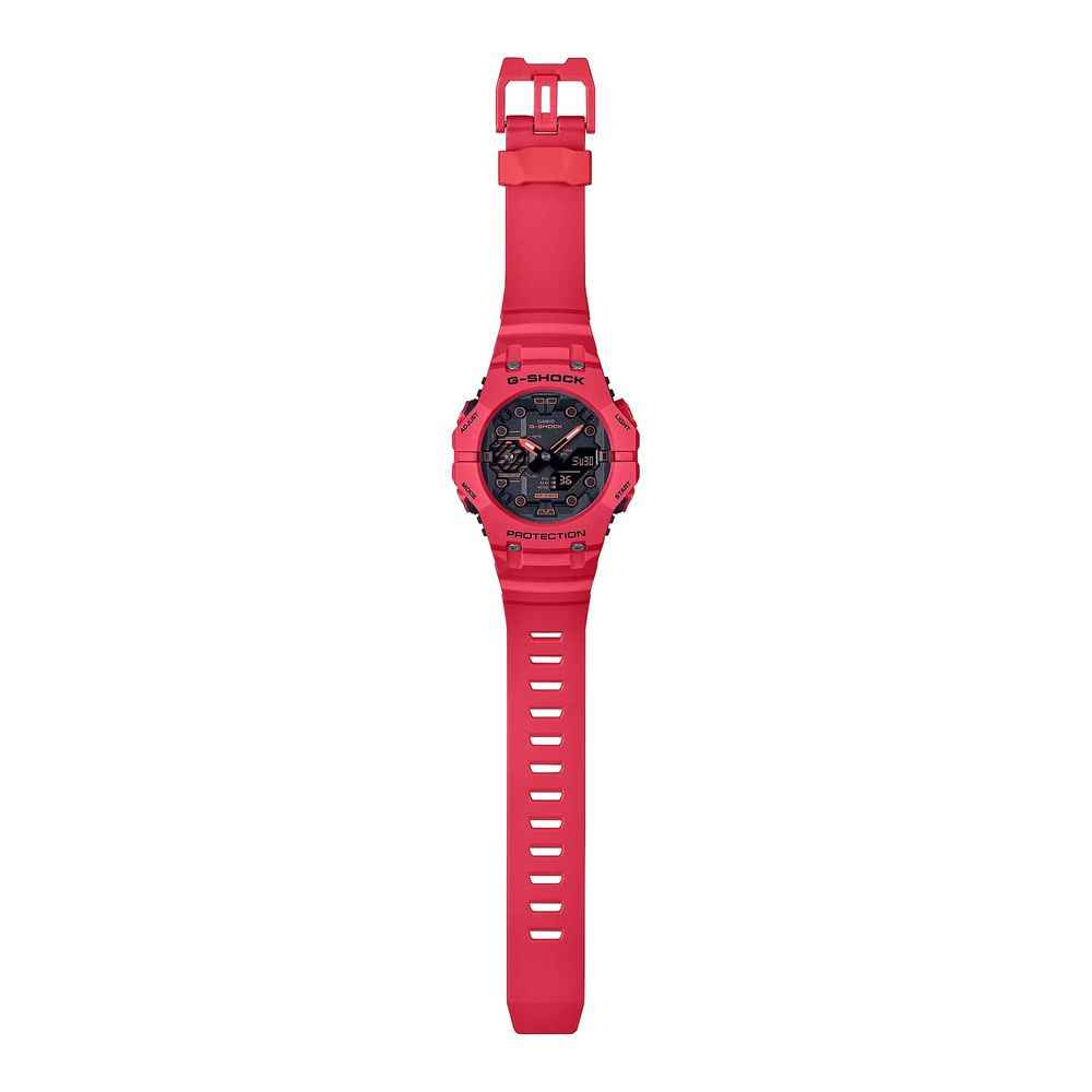 Casio Red Resin Watch - Maison Cuirelle