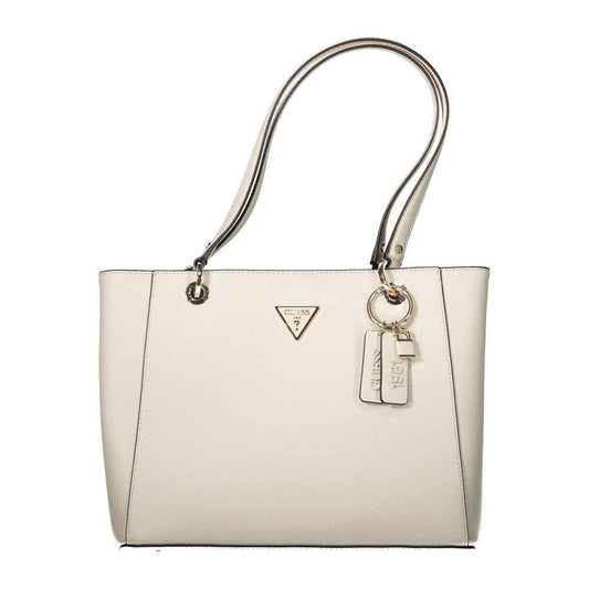 Guess Jeans Beige Polyethylene Handbag - Maison Cuirelle