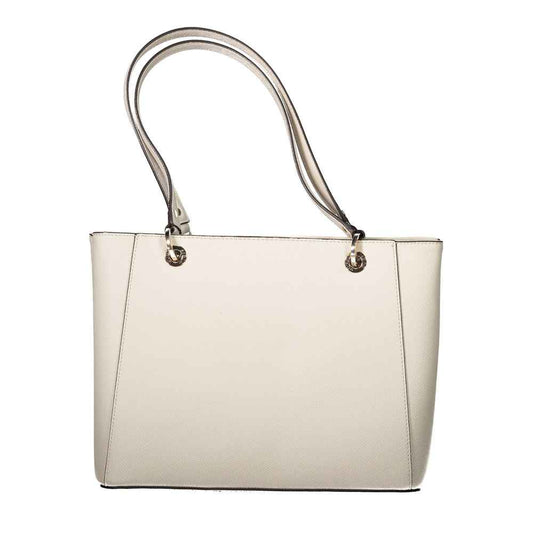 Guess Jeans Beige Polyethylene Handbag - Maison Cuirelle