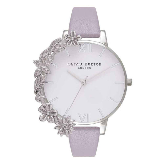 Olivia Burton Purple Artificial Leather Watch - Maison Cuirelle